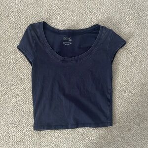 Dark blue short sleeve shirt. From Pacsun. Size women’s XXS